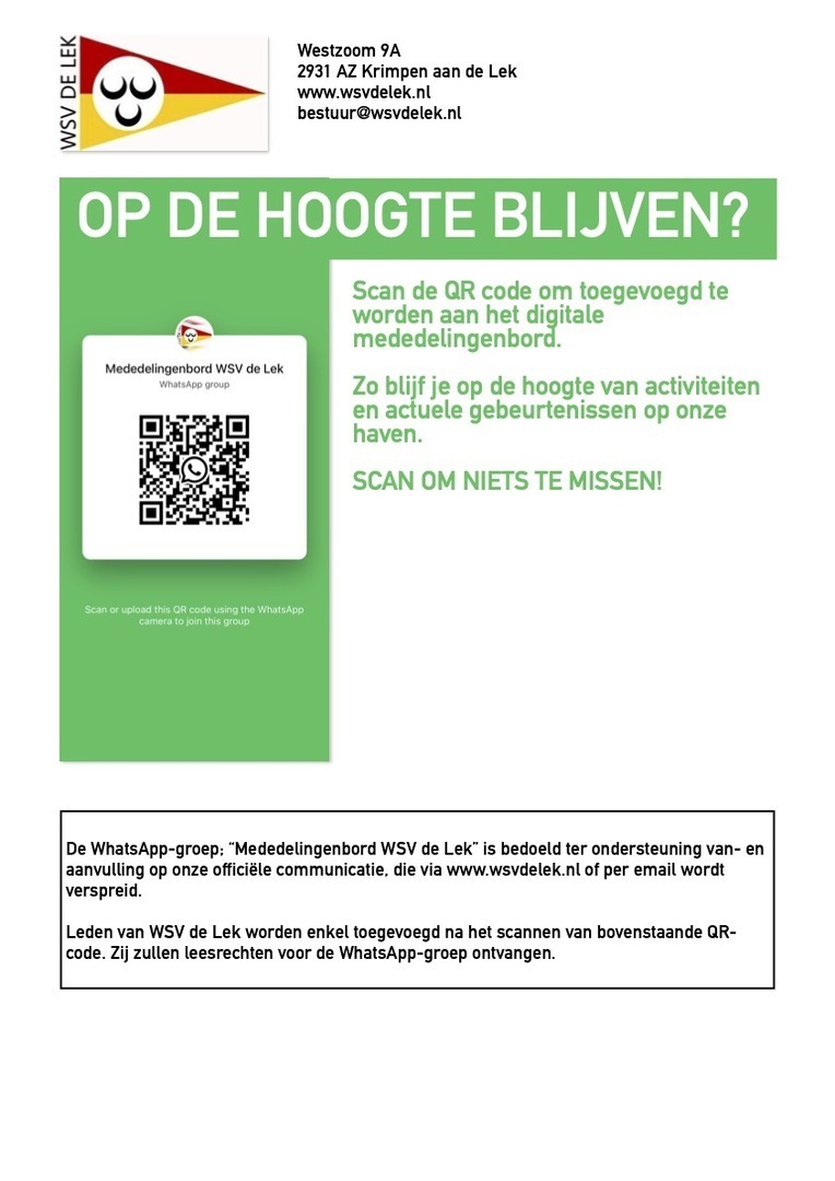 Op de hoogte blijven?